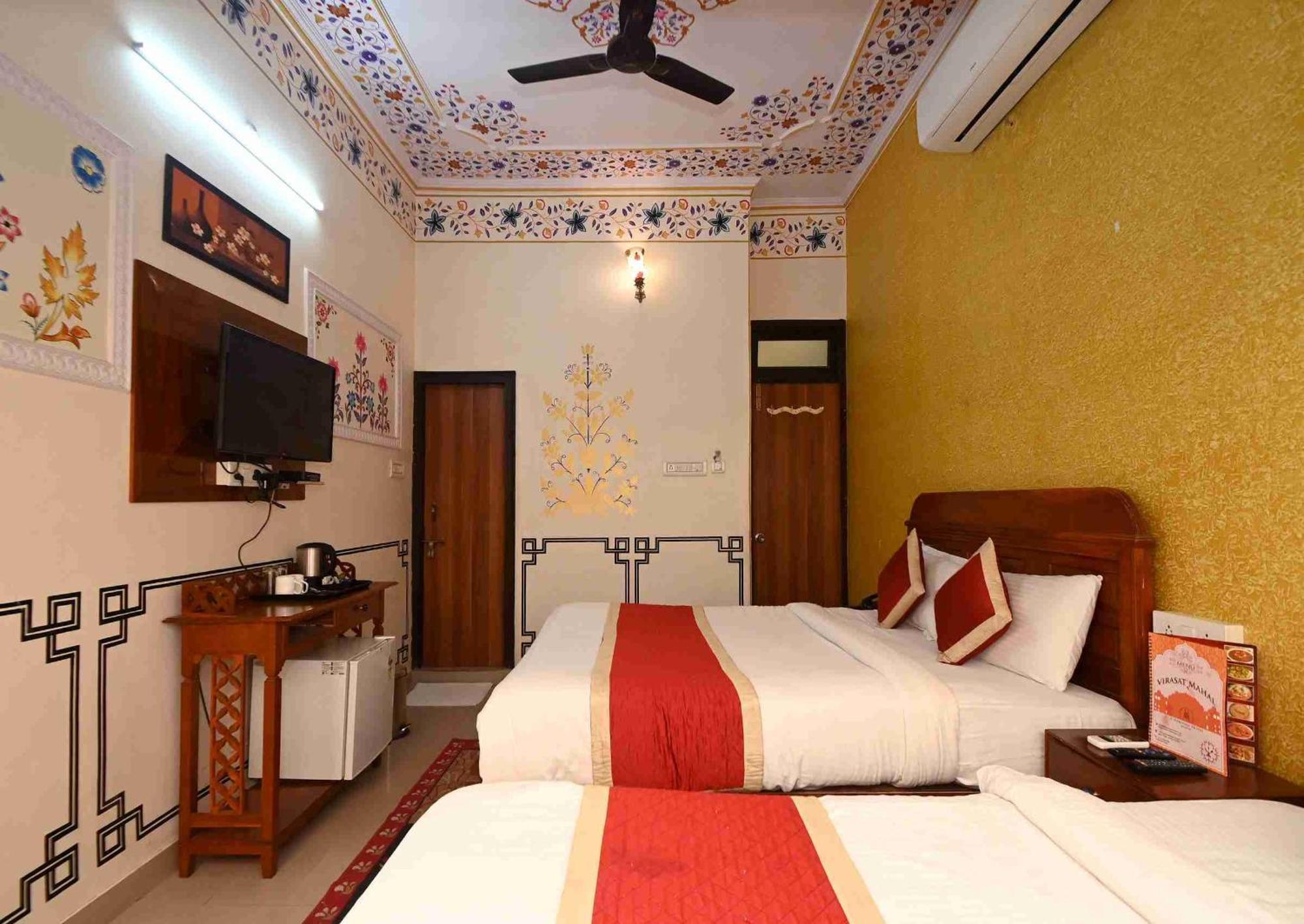 Virasat Mahal Heritage Hotel-Jaipur City Center Exterior foto
